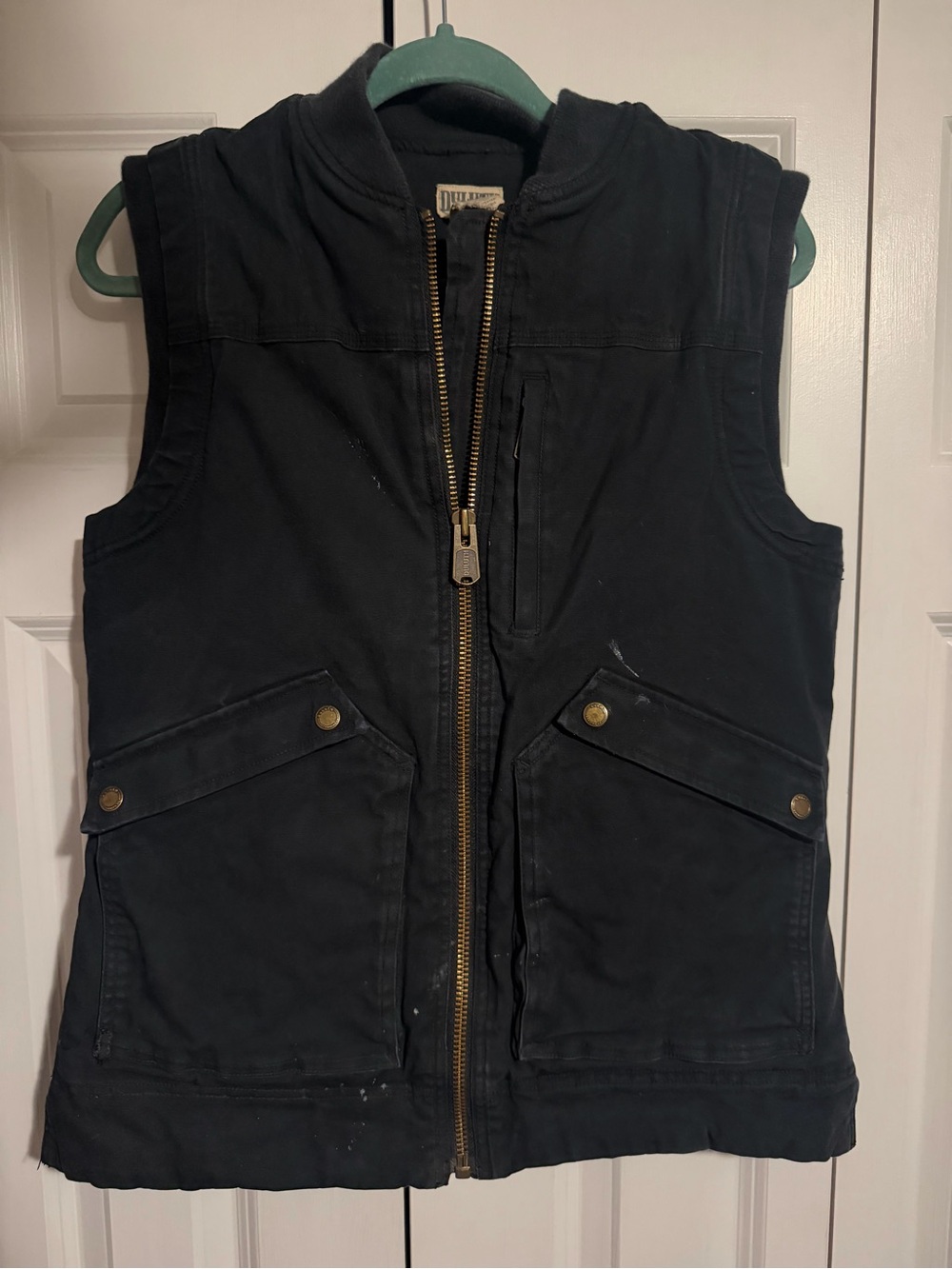 Women's Duluth Utility Vest Jacket - Zipper Front